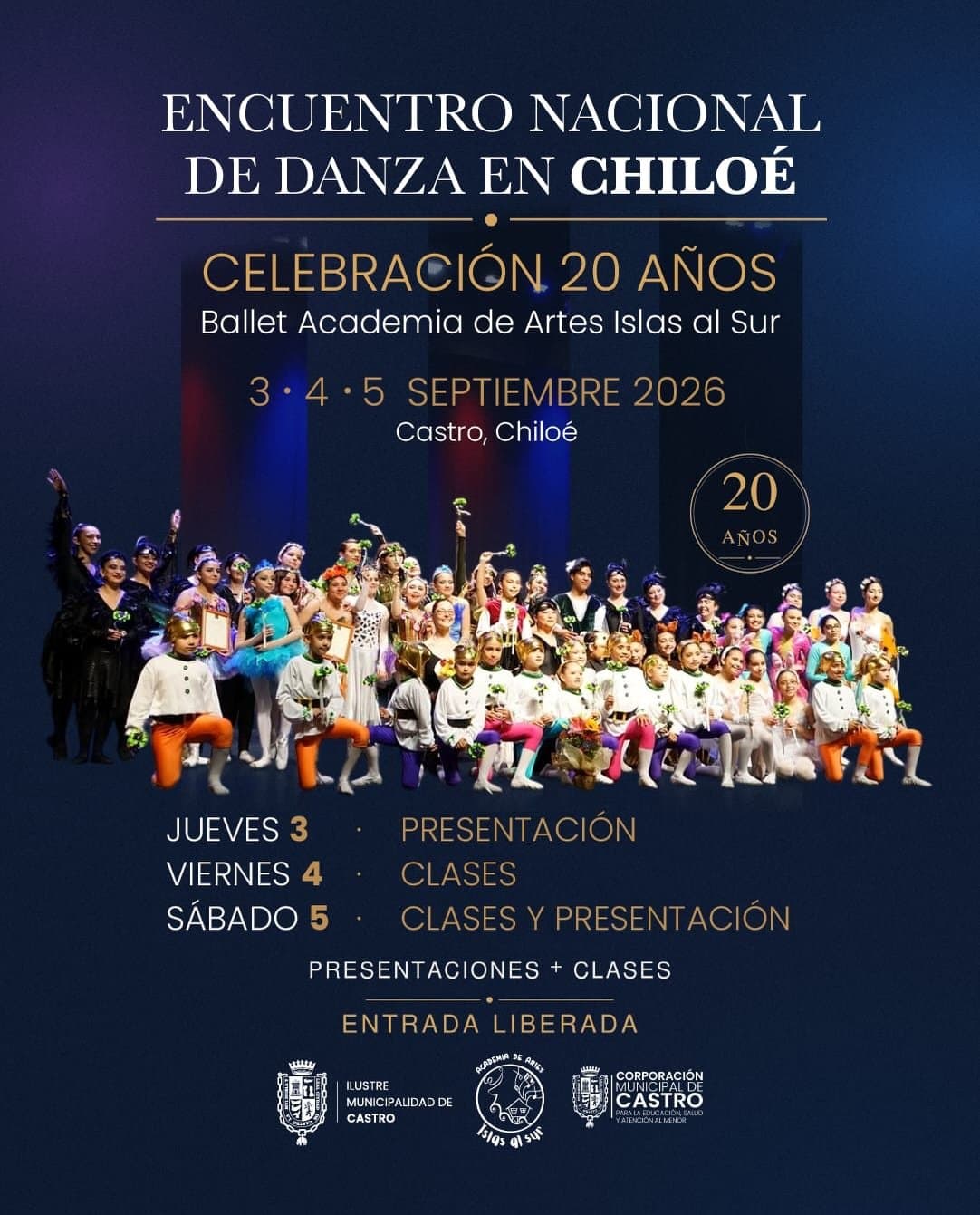 Apertura: 20 años de la Academia de Artes Islas al Sur en Castro