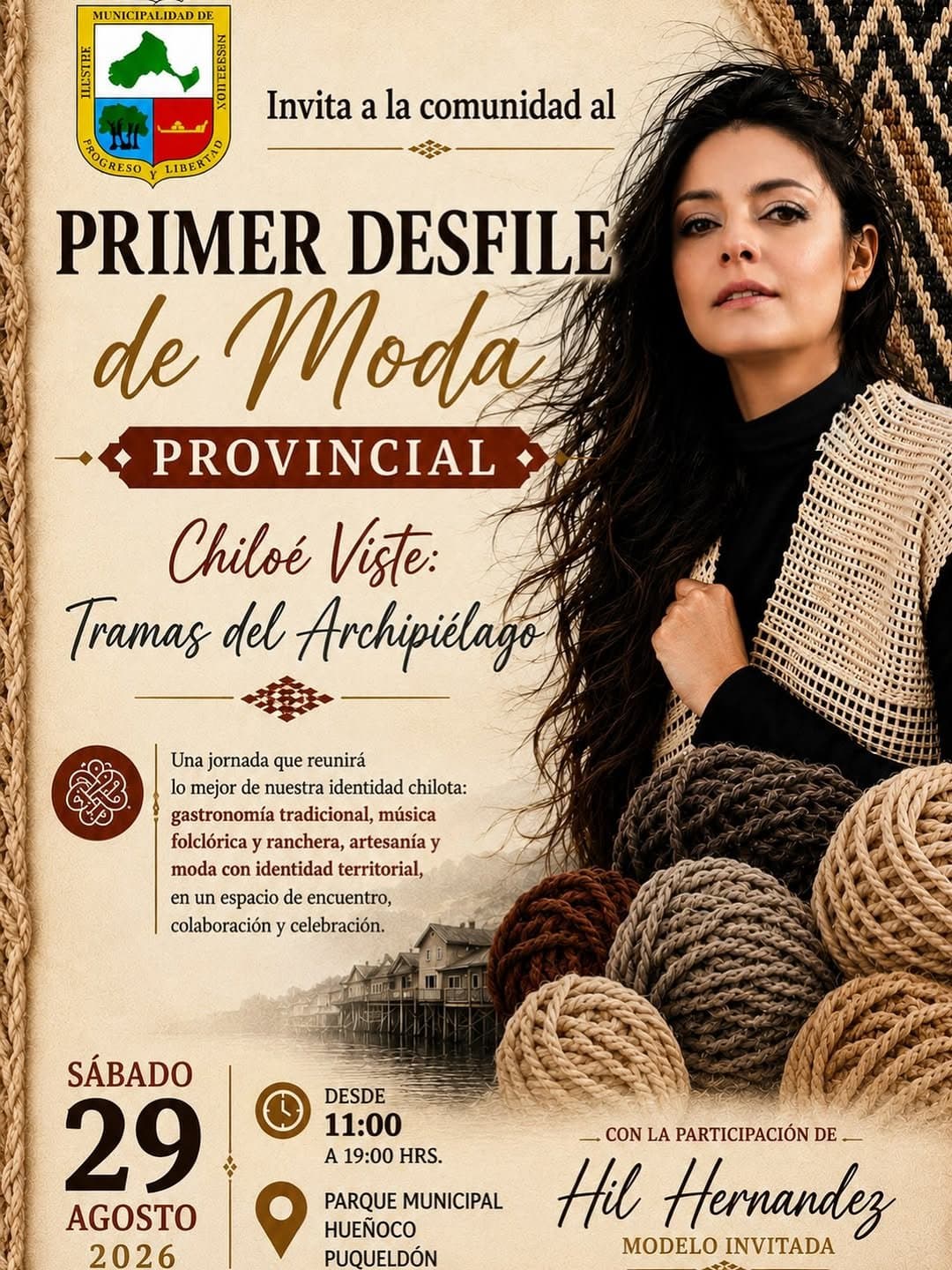 Chiloé Viste: Tramas del Archipiélago – Primer Desfile de Moda Provincial