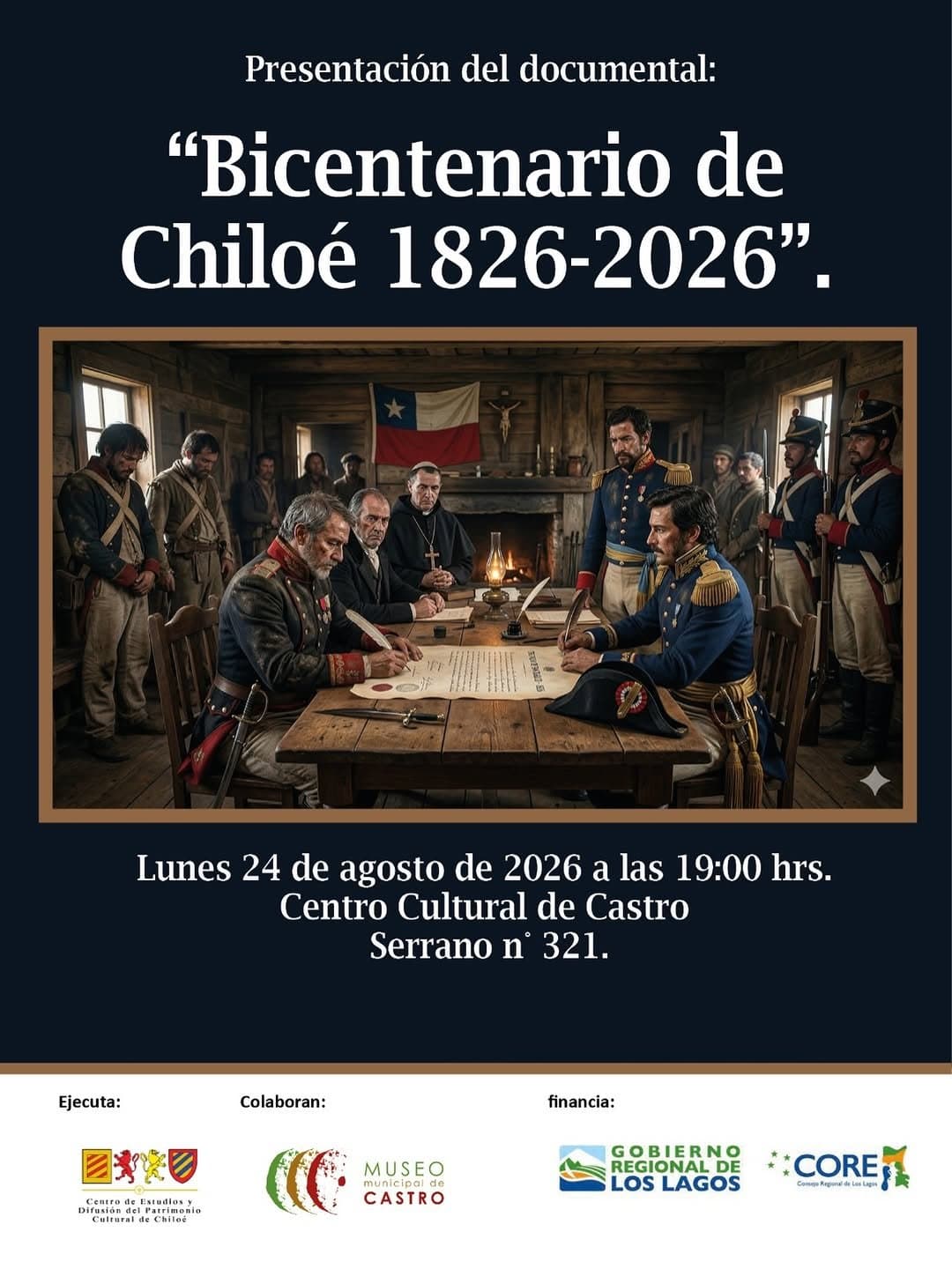 Presentación Documental: Bicentenario de Chiloé 1826–2026