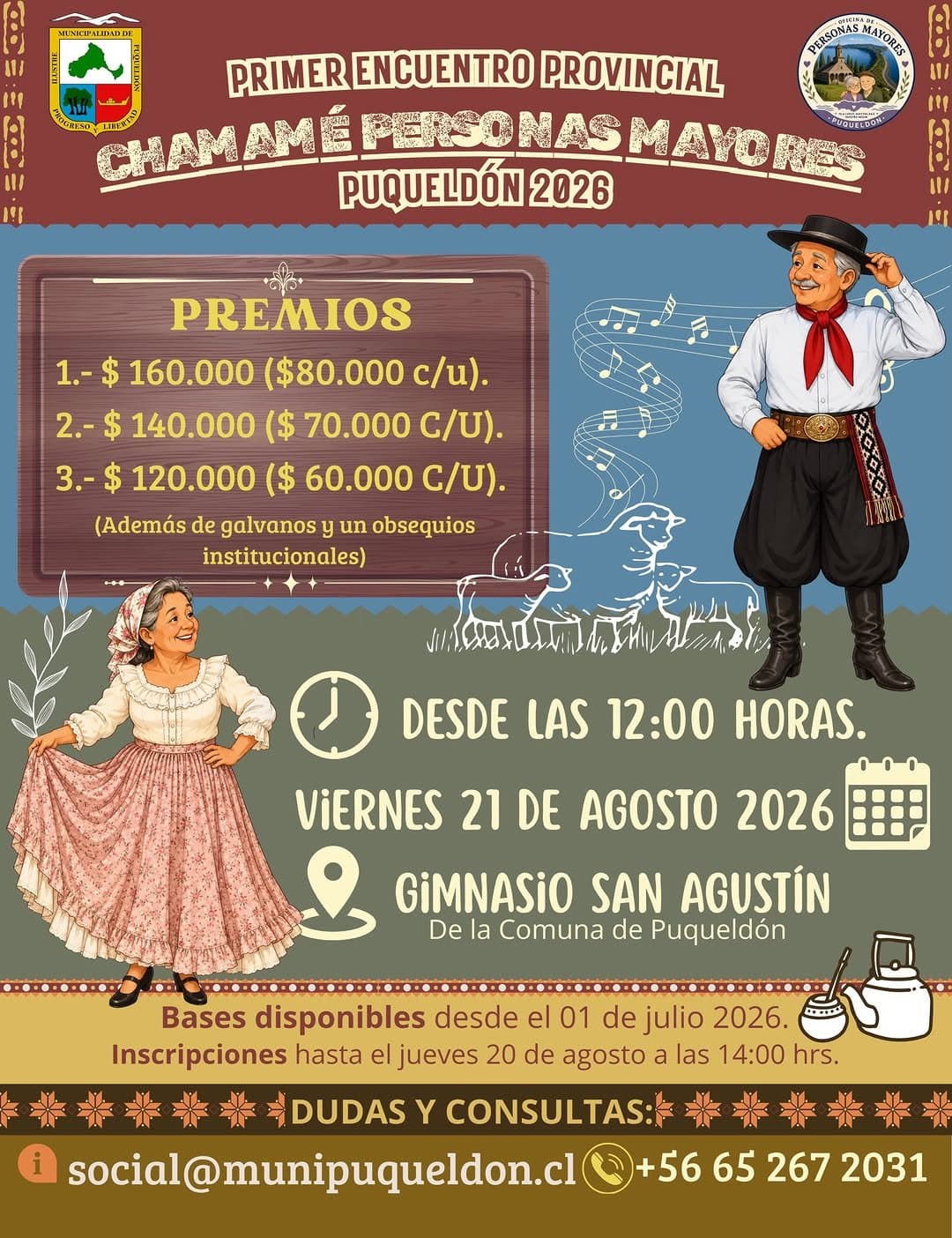 Primer Encuentro Provincial de Chamamé para Personas Mayores