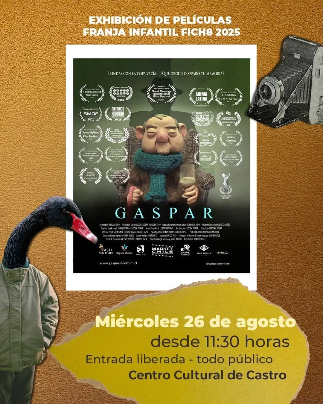 FICH8: Franja Infantil - Ciclo de Cine