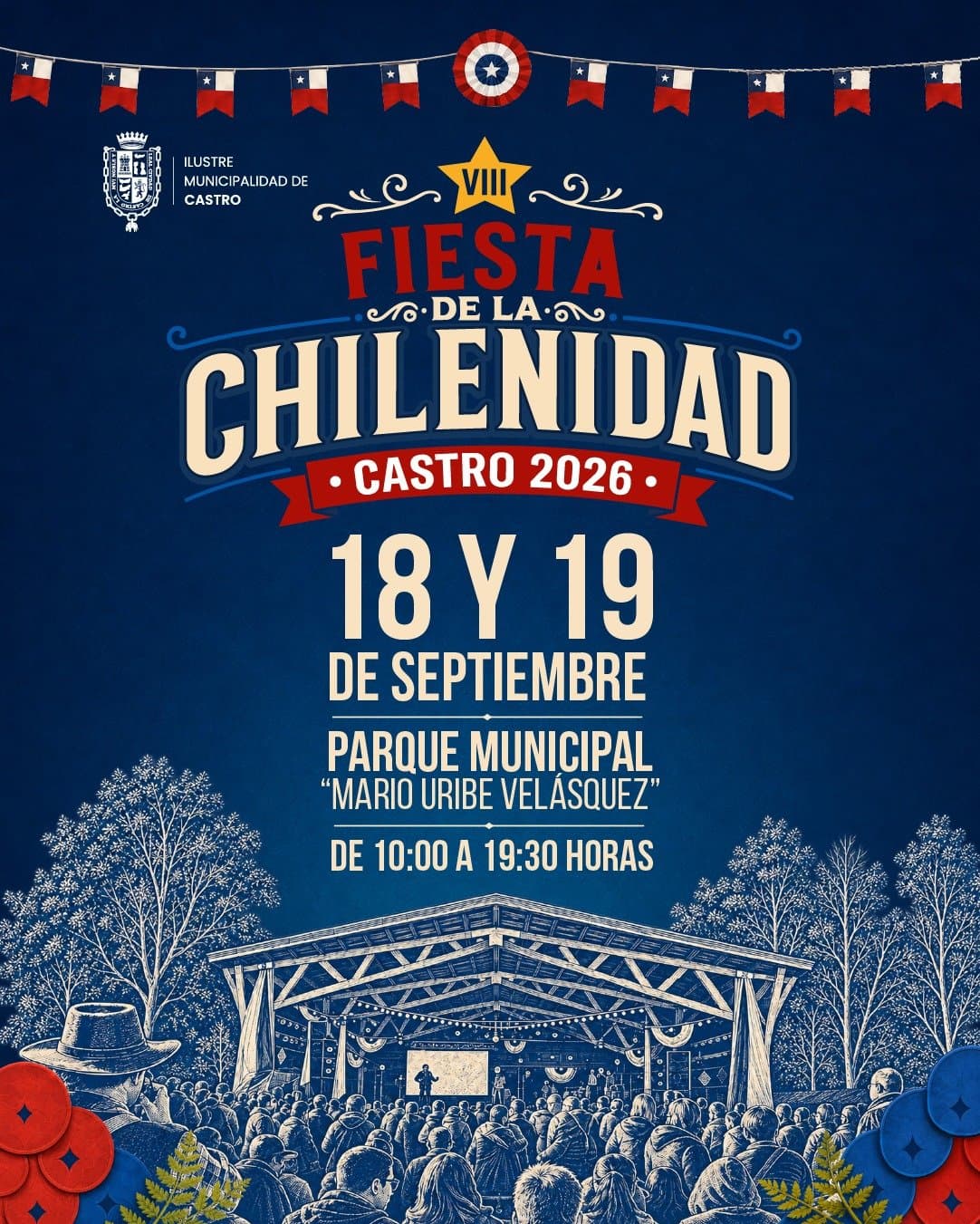 VIII Fiesta de la Chilenidad en Castro (viernes 18 de septiembre)