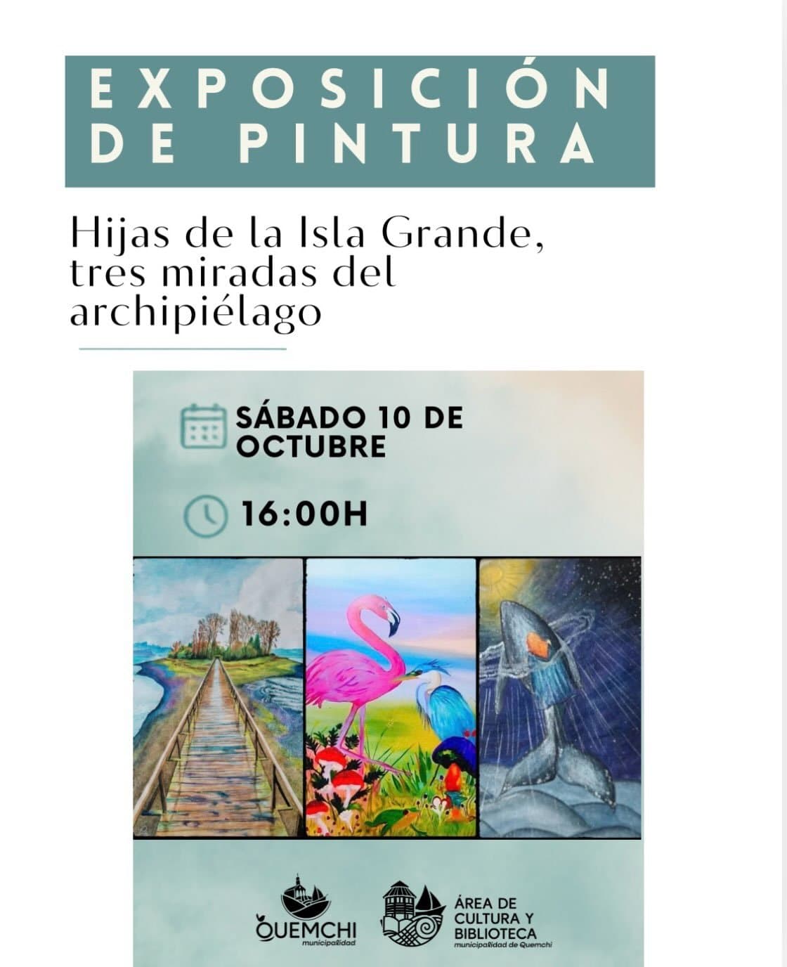 Exposición “Hijas de la Isla Grande: Tres miradas del archipiélago” en Quemchi