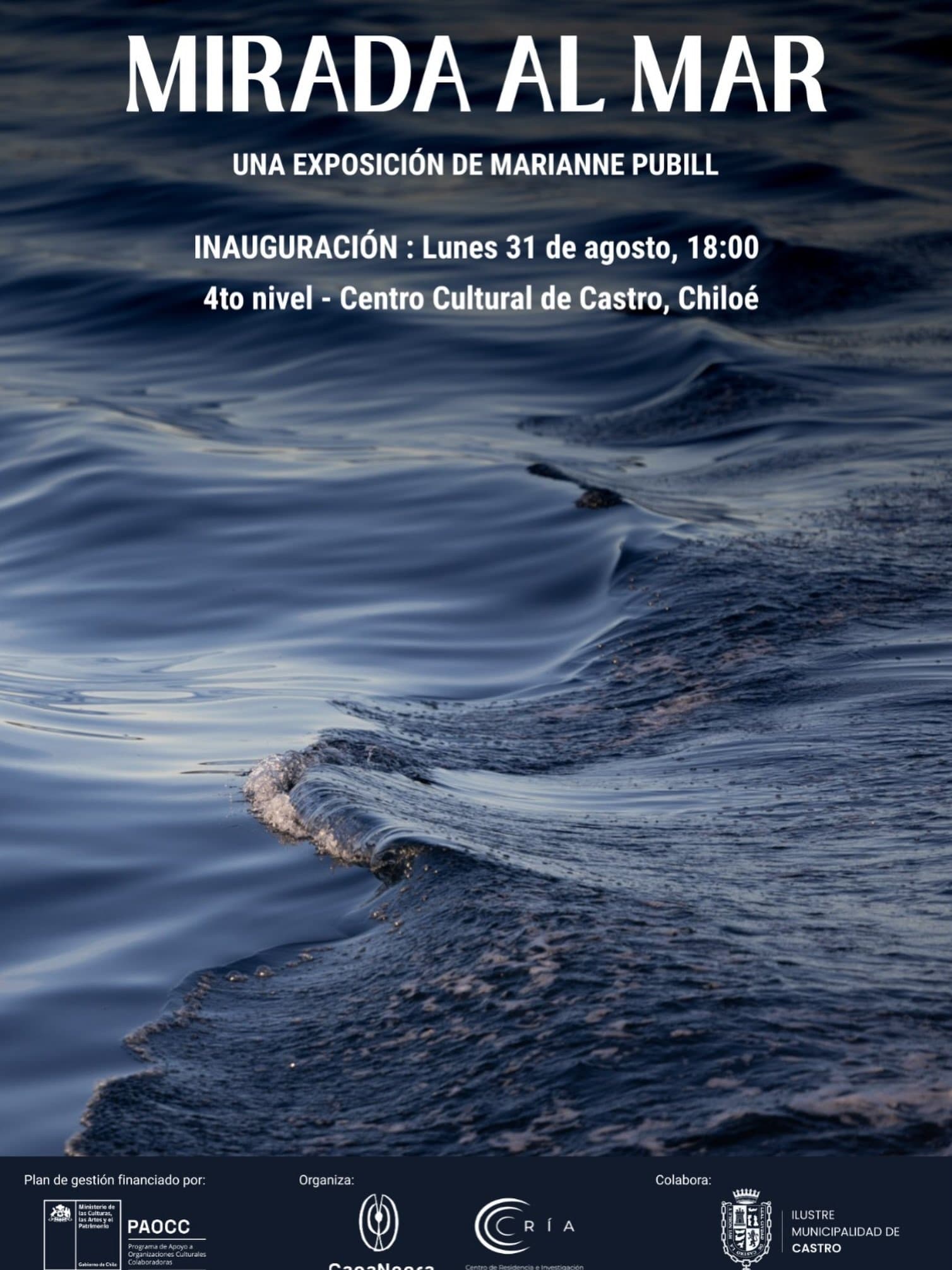 Inauguración de la muestra fotográfica "Mirada al Mar" en Castro